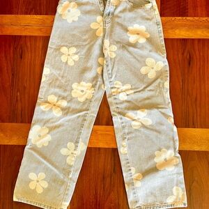 GoGo Floral Jeans Size 27